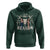Cow Bull Skull American Flag Vintage Western Hoodie - Wonder Print Shop