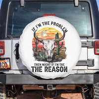 Cow Bull Skull Spare Tire Cover If Problem Vintage Then You Might Be Reason - Wonder Print Shop