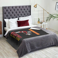 Funny Electrician Throw Blanket Remember Kids Electricity Will Kill You - Wonder Print Shop