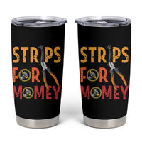 Funny Electrician Tumbler Cup Strips For Money Electrical Humor