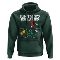 Funny Electricity Hoodie Ohm's Law Electricity Explained - Wonder Print Shop