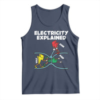 Funny Electricity Tank Top Ohm's Law Electricity Explained - Wonder Print Shop