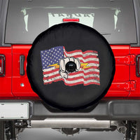 Electrician American Flag Spare Tire Cover Patriotic Electrical Worker - Wonder Print Shop