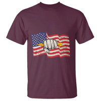 Electrician American Flag T Shirt Patriotic Electrical Worker - Wonder Print Shop