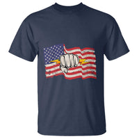 Electrician American Flag T Shirt Patriotic Electrical Worker - Wonder Print Shop