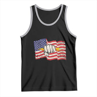 Electrician American Flag Tank Top Patriotic Electrical Worker - Wonder Print Shop