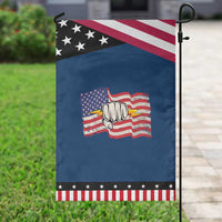 Electrician American Flag Garden Flag Patriotic Electrical Worker