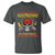 Funny Electrician Skull T Shirt Electrical Engineer Electricity Lineman - Wonder Print Shop