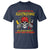 Funny Electrician Skull T Shirt Electrical Engineer Electricity Lineman - Wonder Print Shop
