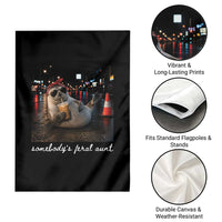 Somebody's Feral Aunt Garden Flag Funny Neil The Seal Meme
