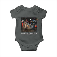 Somebody's Feral Aunt Baby Onesie Funny Neil The Seal Meme