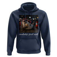 Somebody's Feral Aunt Hoodie Funny Neil The Seal Meme