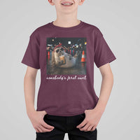 Somebody's Feral Aunt T Shirt For Kid Funny Neil The Seal Meme