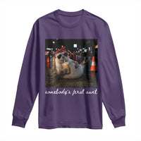 Somebody's Feral Aunt Long Sleeve Shirt Funny Neil The Seal Meme