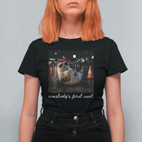 Somebody's Feral Aunt T Shirt For Women Funny Neil The Seal Meme