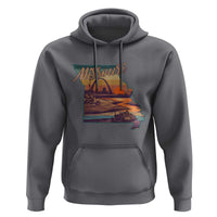 Retro Gateway Arch St Louis Missouri Map Outline Hoodie