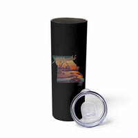 Retro Gateway Arch St Louis Missouri Map Outline Skinny Tumbler