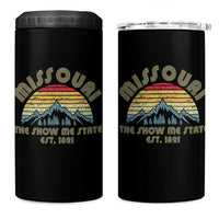 Retro Missouri The Show Me State USA America Souvenir Gift 4 in 1 Can Cooler Tumbler The Show Me State USA America Souvenir