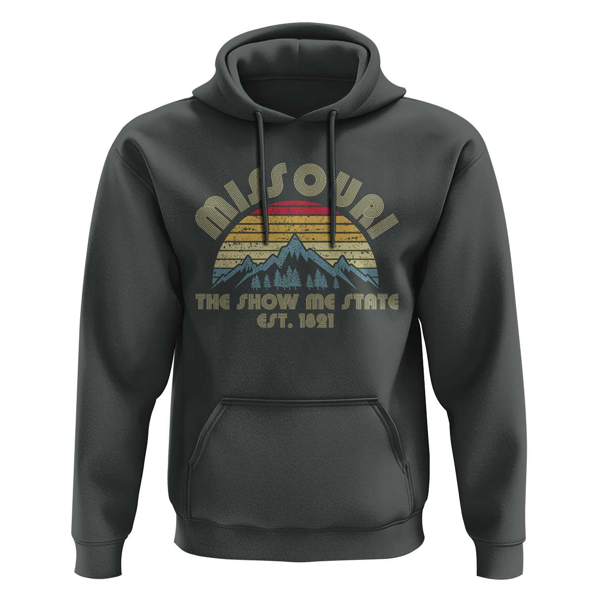 Retro Missouri The Show Me State USA America Souvenir Gift Hoodie The Show Me State USA America Souvenir