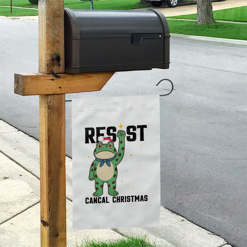Resist Frog Garden Flag Funny Portland Protest ICE Activist Meme - Wonder Print Shop