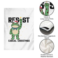Resist Frog Garden Flag Funny Portland Protest ICE Activist Meme - Wonder Print Shop