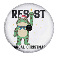 Resist Frog Spare Tire Cover Funny Portland Protest ICE Activist Meme - Wonder Print Shop