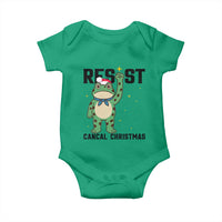 Resist Frog Baby Onesie Funny Portland Protest ICE Activist Meme - Wonder Print Shop