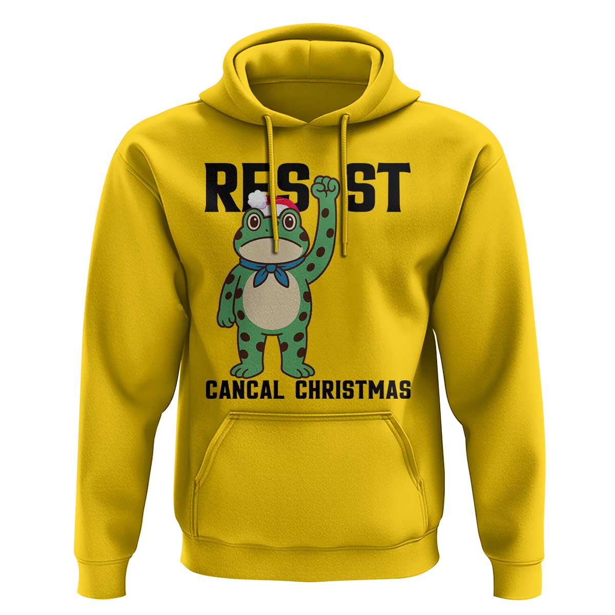 Resist Frog Hoodie Funny Portland Protest ICE Activist Meme - Wonder Print Shop