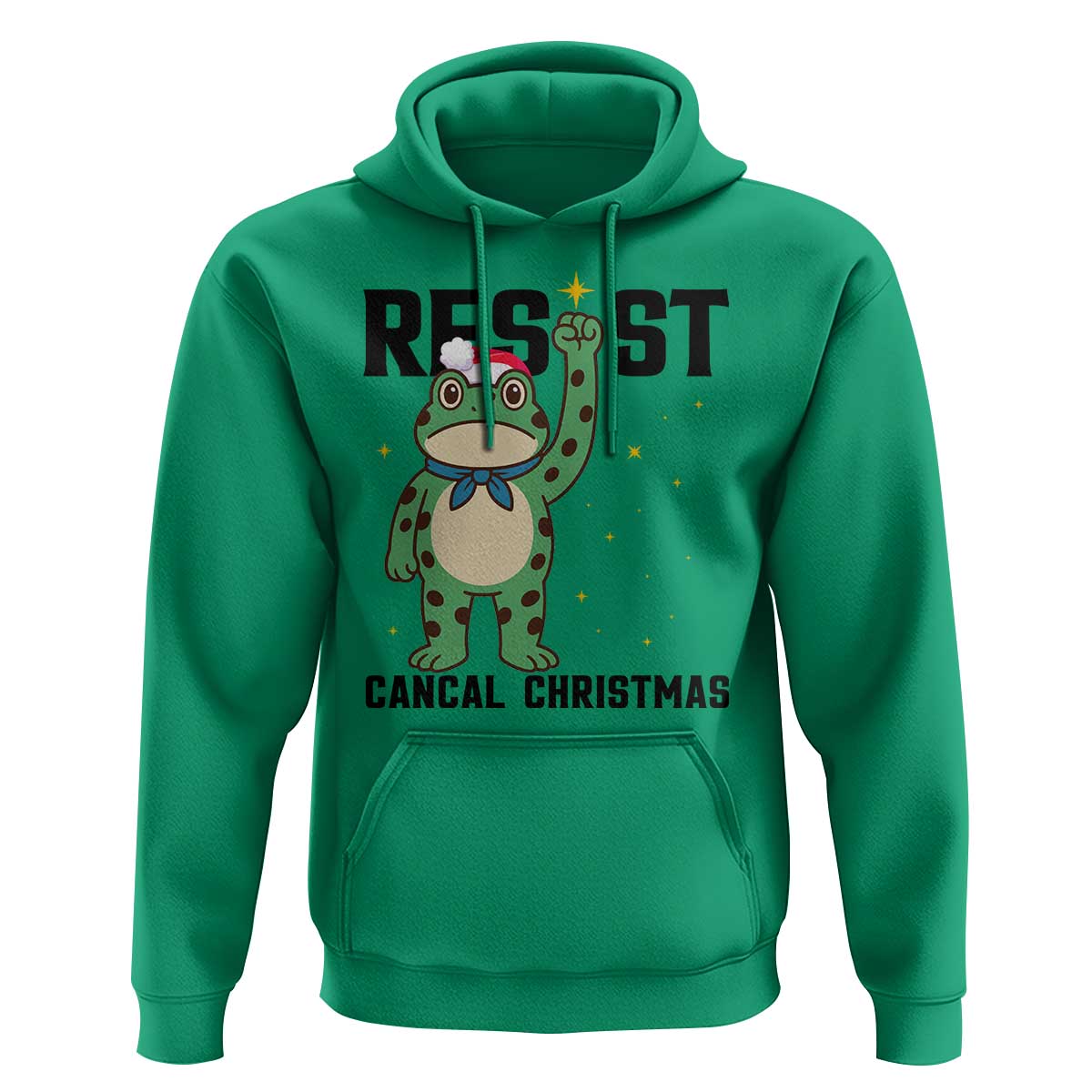 Resist Frog Hoodie Funny Portland Protest ICE Activist Meme - Wonder Print Shop