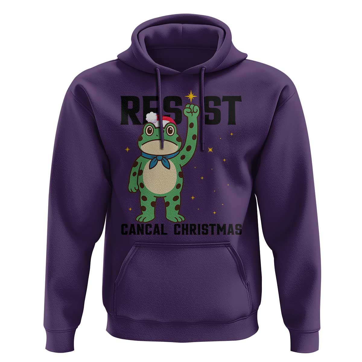 Resist Frog Hoodie Funny Portland Protest ICE Activist Meme - Wonder Print Shop