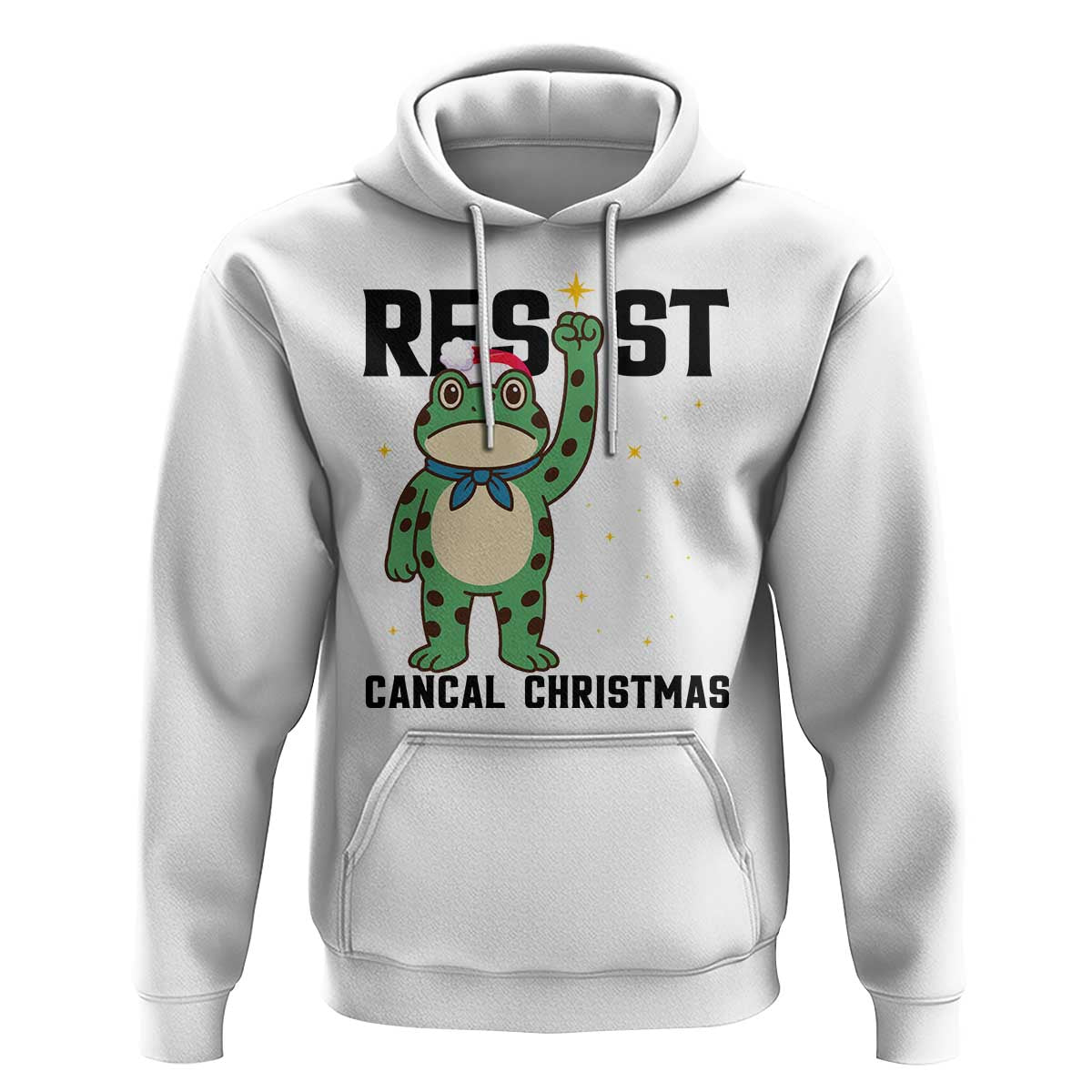 Resist Frog Hoodie Funny Portland Protest ICE Activist Meme - Wonder Print Shop