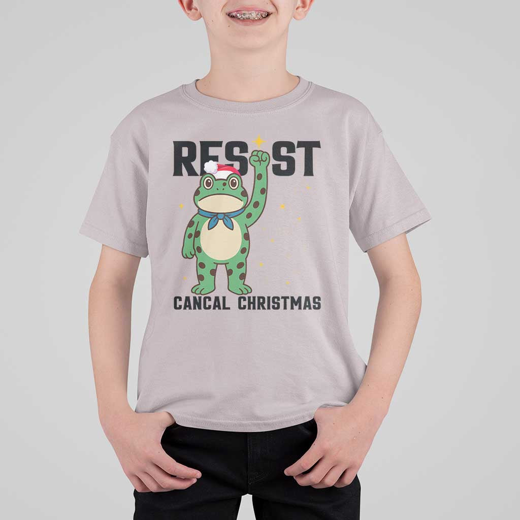 Resist Frog T Shirt For Kid Funny Portland Protest ICE Activist Meme - Wonder Print Shop