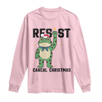 Resist Frog Long Sleeve Shirt Funny Portland Protest ICE Activist Meme - Wonder Print Shop