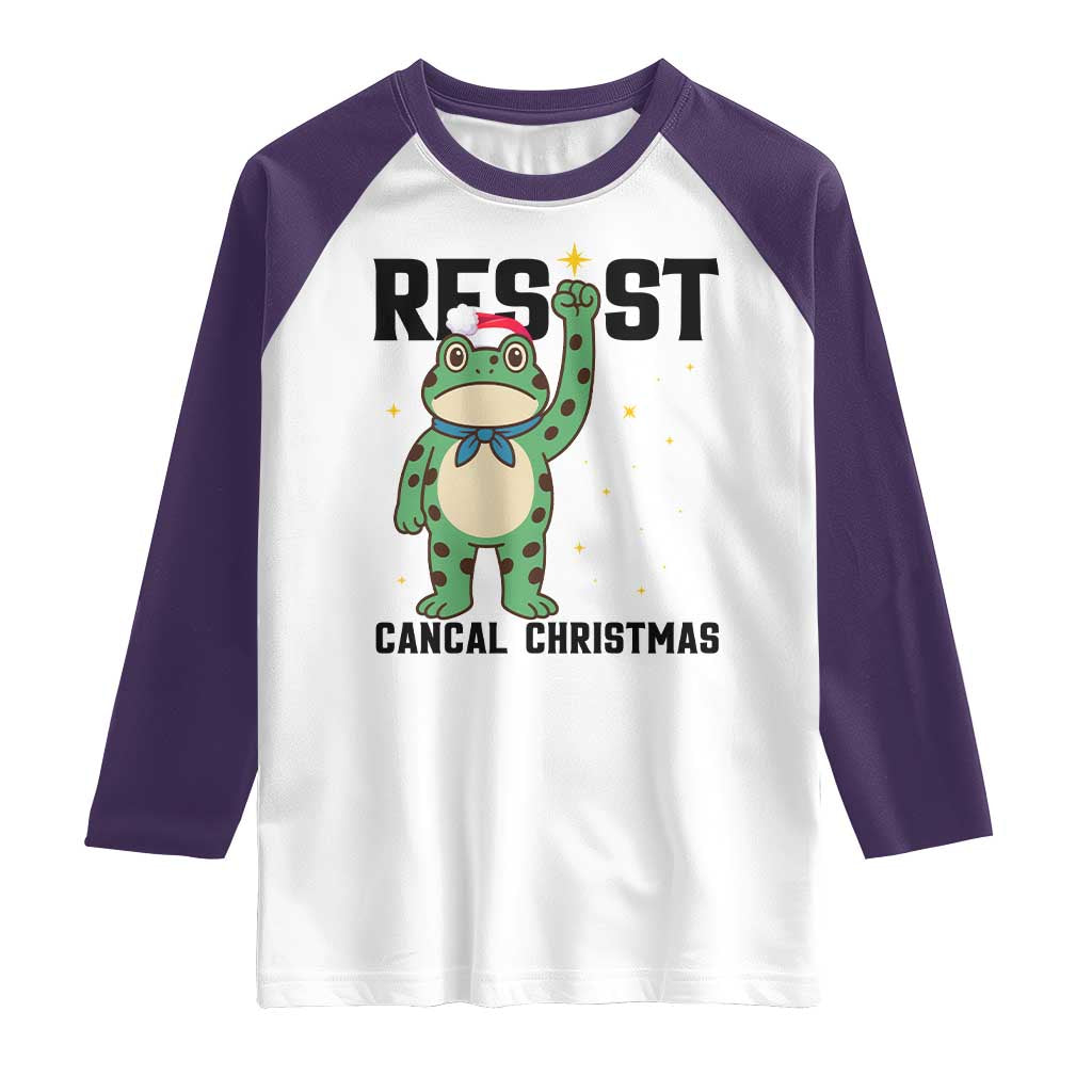 Resist Frog Raglan Shirt Funny Portland Protest ICE Activist Meme - Wonder Print Shop