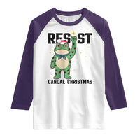 Resist Frog Raglan Shirt Funny Portland Protest ICE Activist Meme - Wonder Print Shop