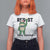 Resist Frog T Shirt For Women Funny Portland Protest ICE Activist Meme - Wonder Print Shop
