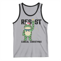 Resist Frog Tank Top Funny Portland Protest ICE Activist Meme - Wonder Print Shop