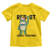 Resist Frog Toddler T Shirt Funny Portland Protest ICE Activist Meme - Wonder Print Shop