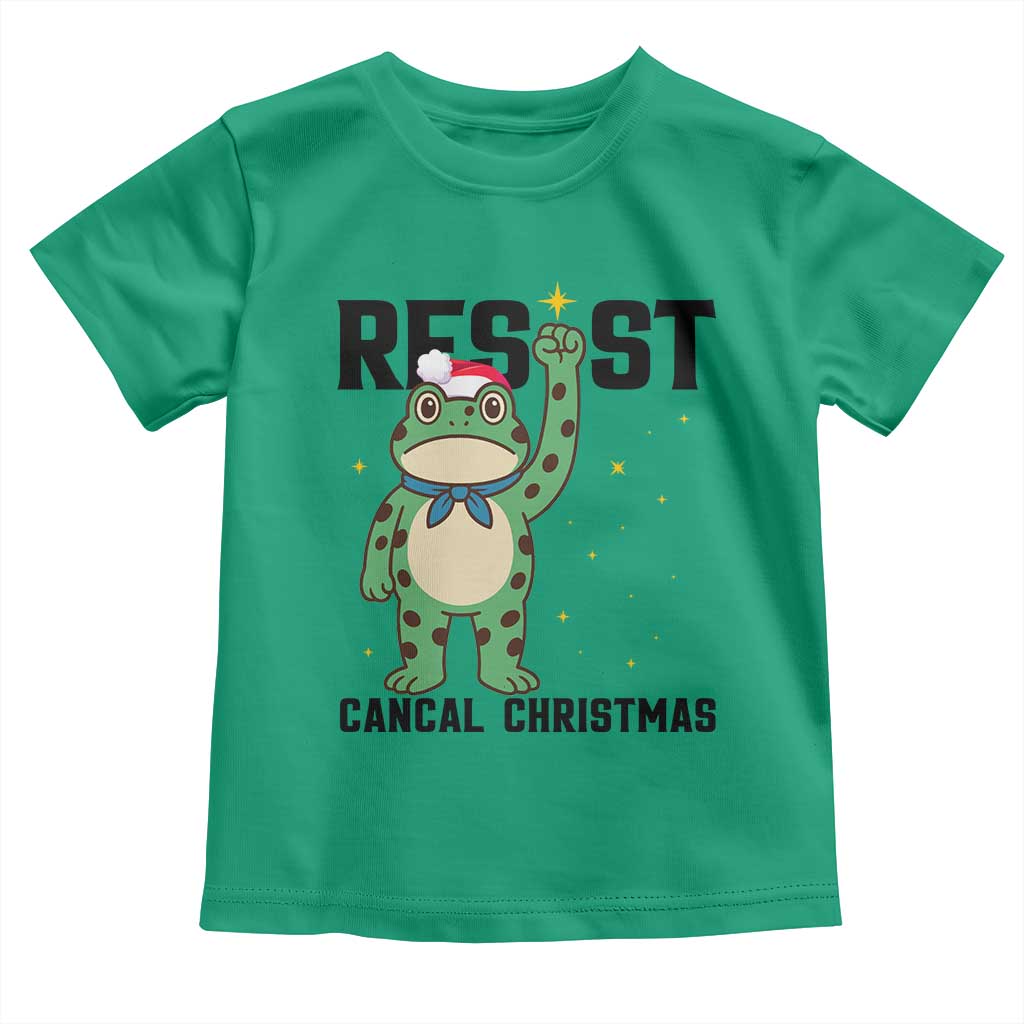Resist Frog Toddler T Shirt Funny Portland Protest ICE Activist Meme - Wonder Print Shop