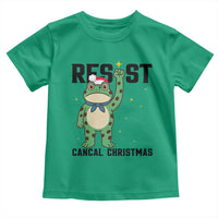 Resist Frog Toddler T Shirt Funny Portland Protest ICE Activist Meme - Wonder Print Shop