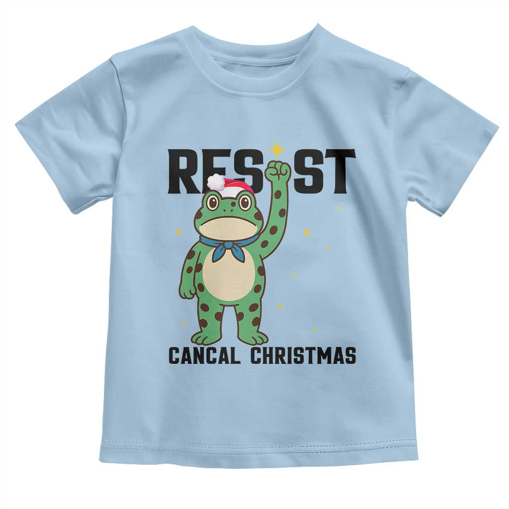 Resist Frog Toddler T Shirt Funny Portland Protest ICE Activist Meme - Wonder Print Shop
