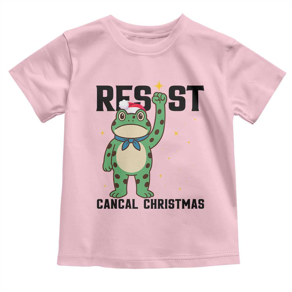 Resist Frog Toddler T Shirt Funny Portland Protest ICE Activist Meme - Wonder Print Shop