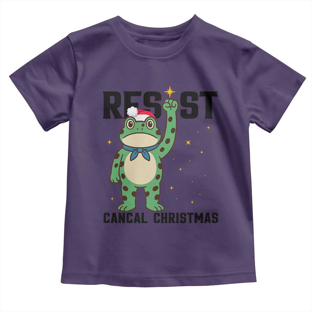 Resist Frog Toddler T Shirt Funny Portland Protest ICE Activist Meme - Wonder Print Shop