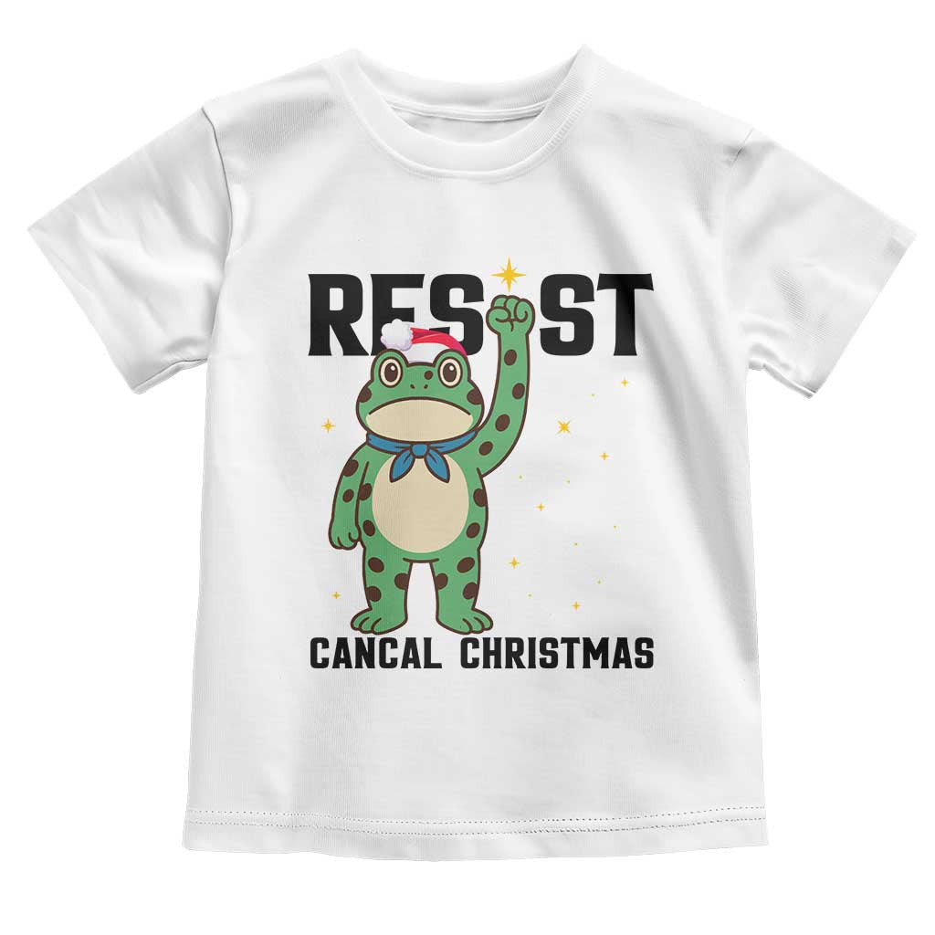 Resist Frog Toddler T Shirt Funny Portland Protest ICE Activist Meme - Wonder Print Shop