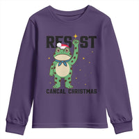 Resist Frog Youth Sweatshirt Funny Portland Protest ICE Activist Meme - Wonder Print Shop