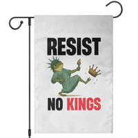 Resist Frog Garden Flag No Kings In America Political 2025 - Wonder Print Shop