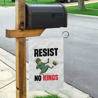 Resist Frog Garden Flag No Kings In America Political 2025 - Wonder Print Shop