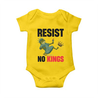 Resist Frog Baby Onesie No Kings In America Political 2025 - Wonder Print Shop