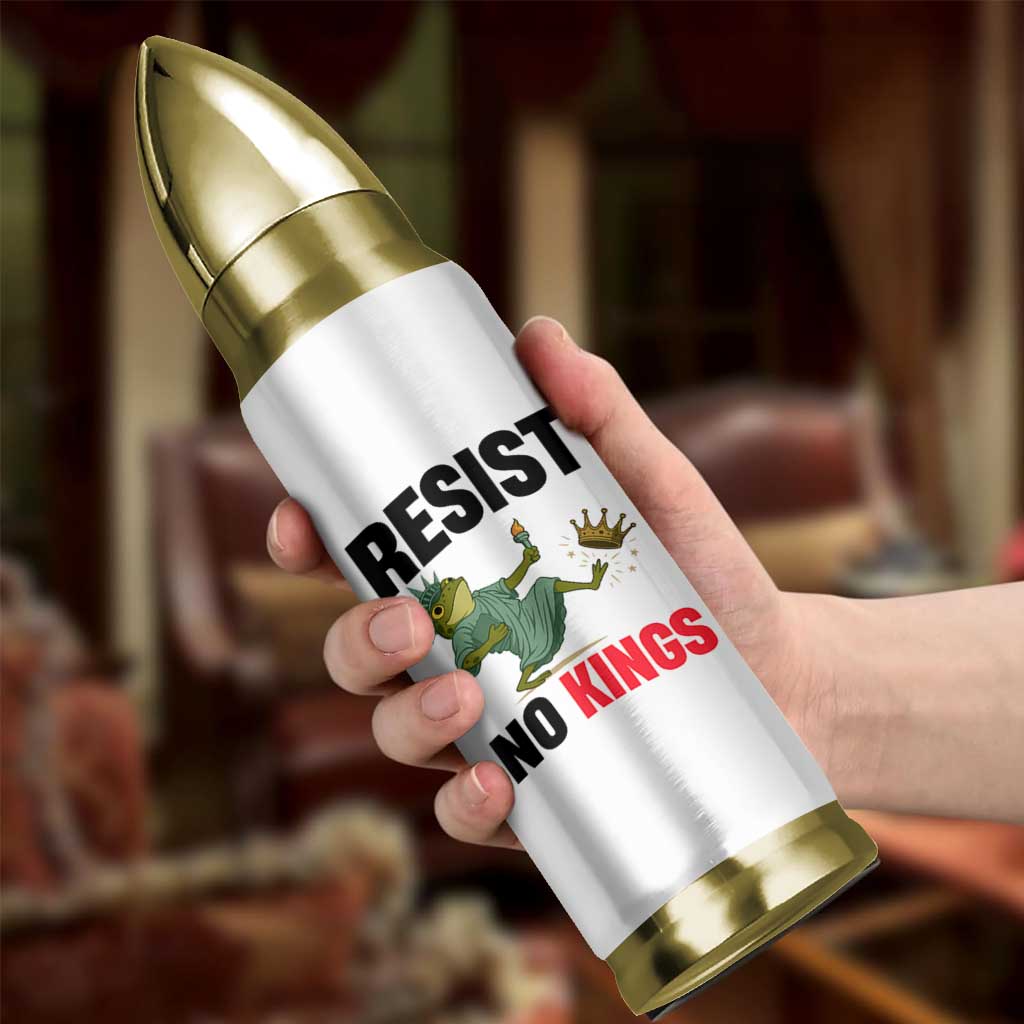 Resist Frog Bullet Tumbler No Kings In America Political 2025 - Wonder Print Shop