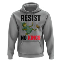 Resist Frog Hoodie No Kings In America Political 2025 - Wonder Print Shop